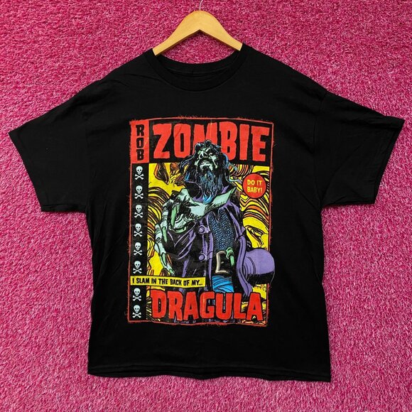 Rob Zombie Dragula Hellbilly Deluxe Comic Style T-Shirt XL - Picture 1 of 4
